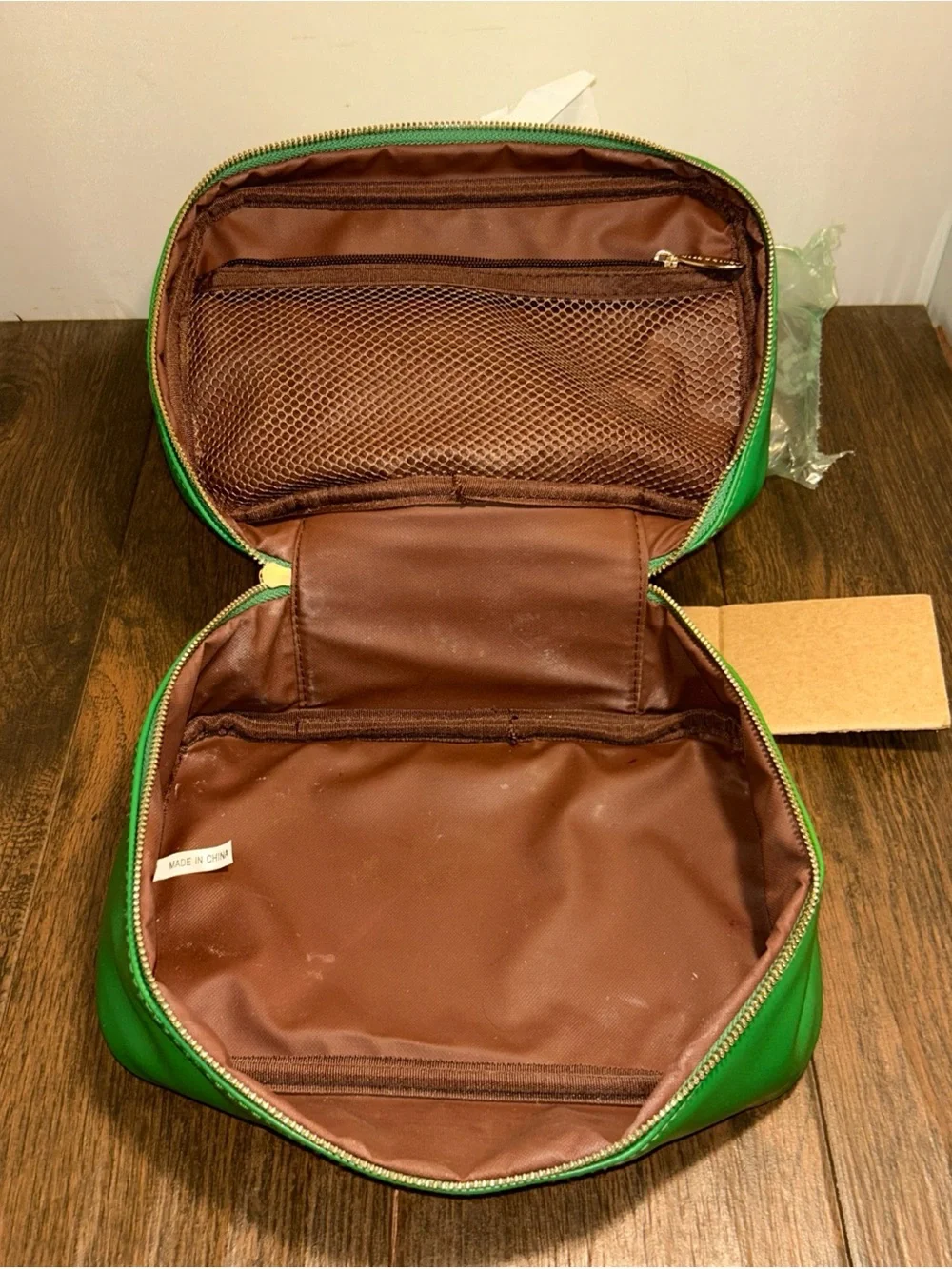 Hard Candy X Girl Scouts Mint Cosmetics Makeup Bag Great Condition